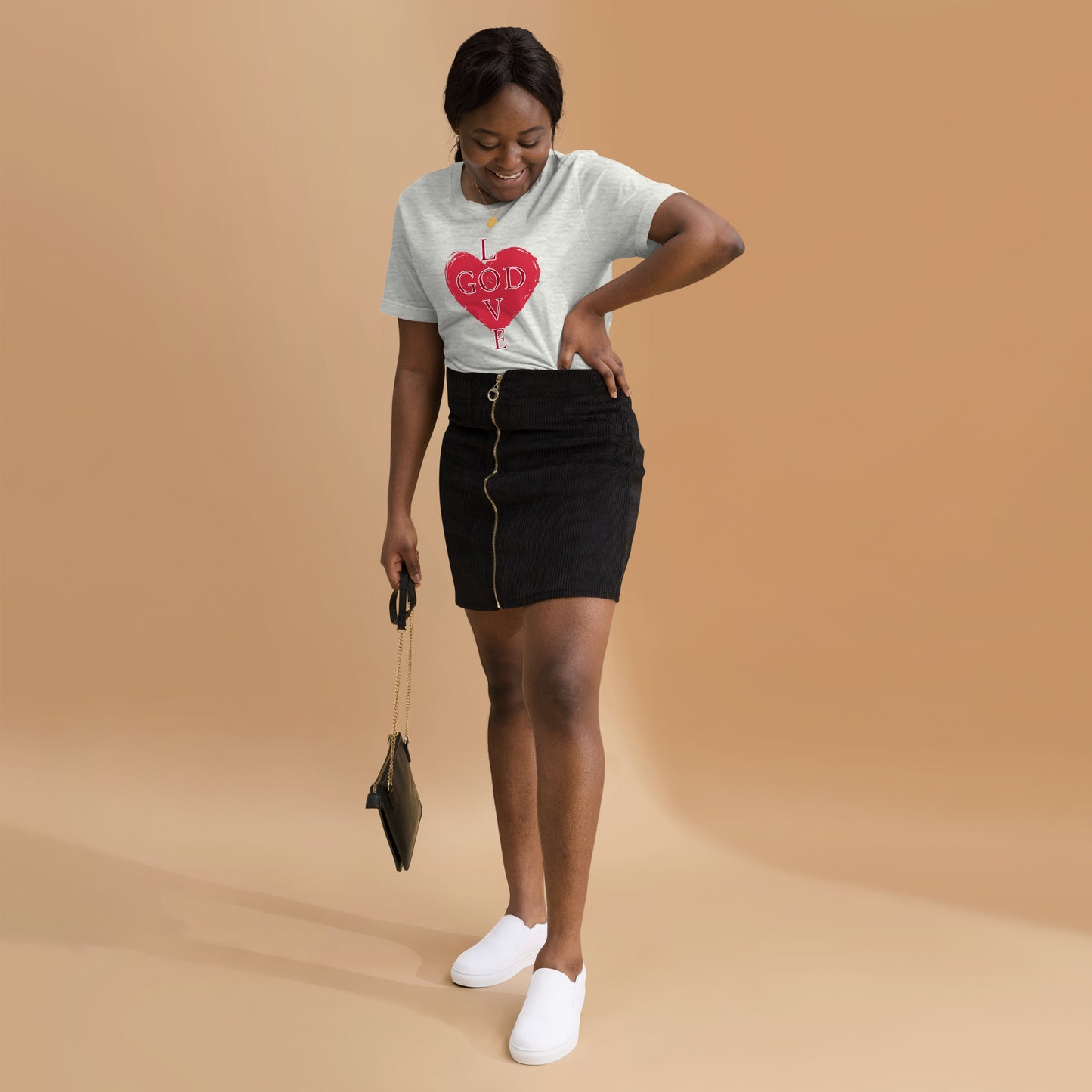 GOD is LOVE Heart Unisex T-shirt