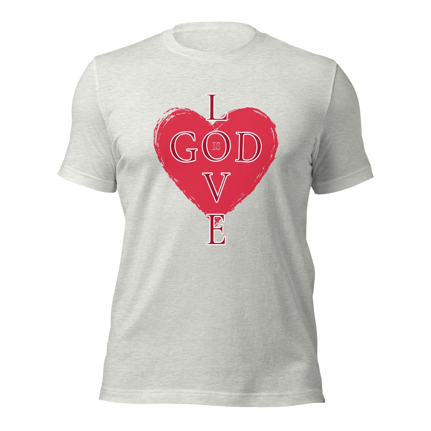 GOD is LOVE Heart Unisex T-shirt