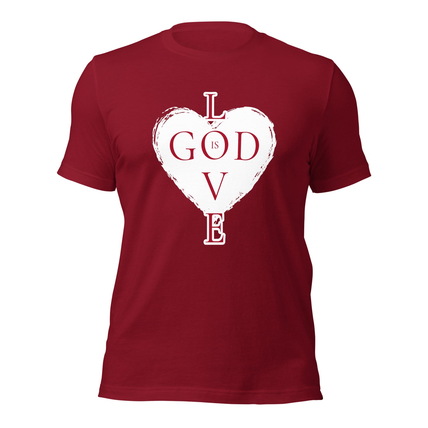GOD is LOVE Heart Unisex T-shirt