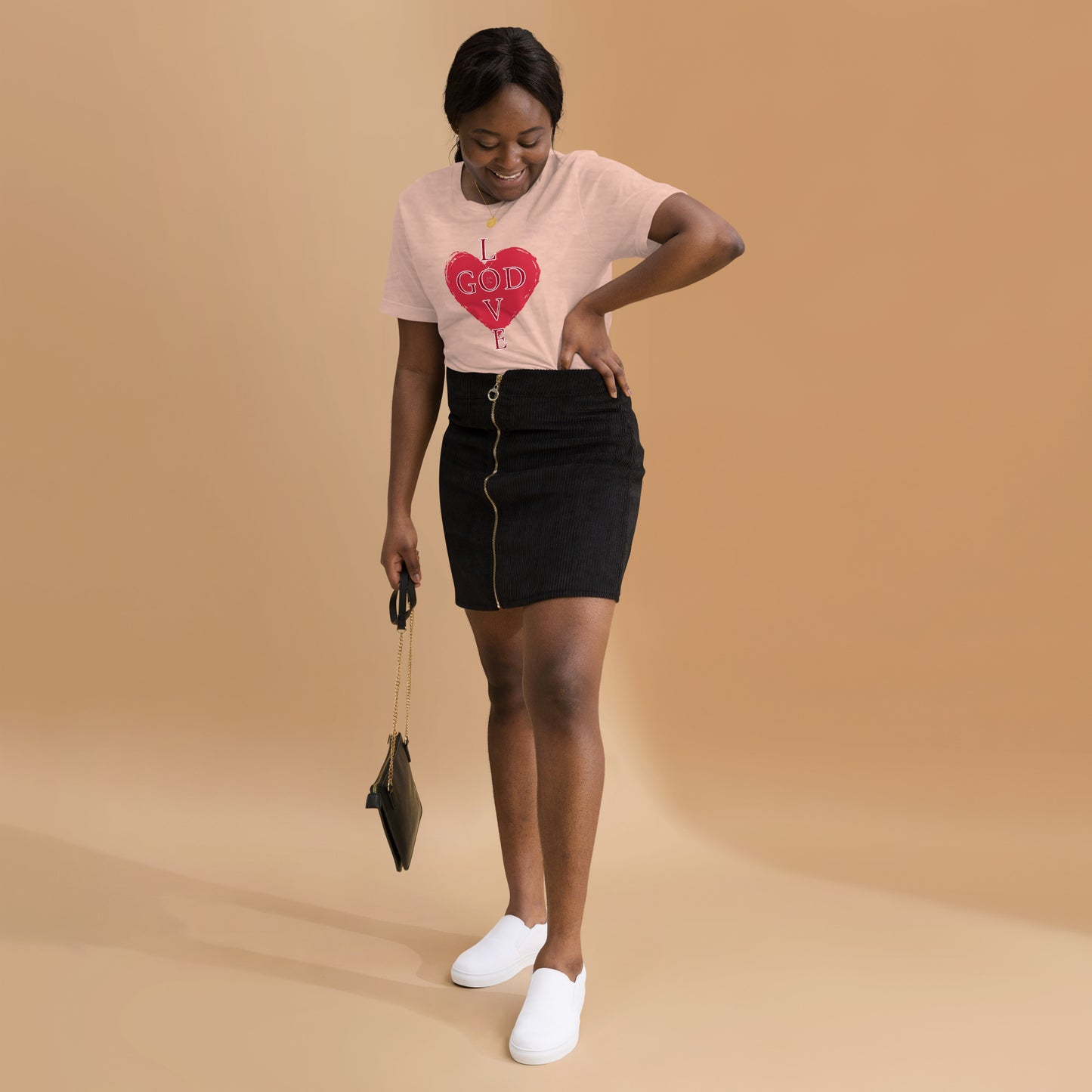 GOD is LOVE Heart Unisex T-shirt