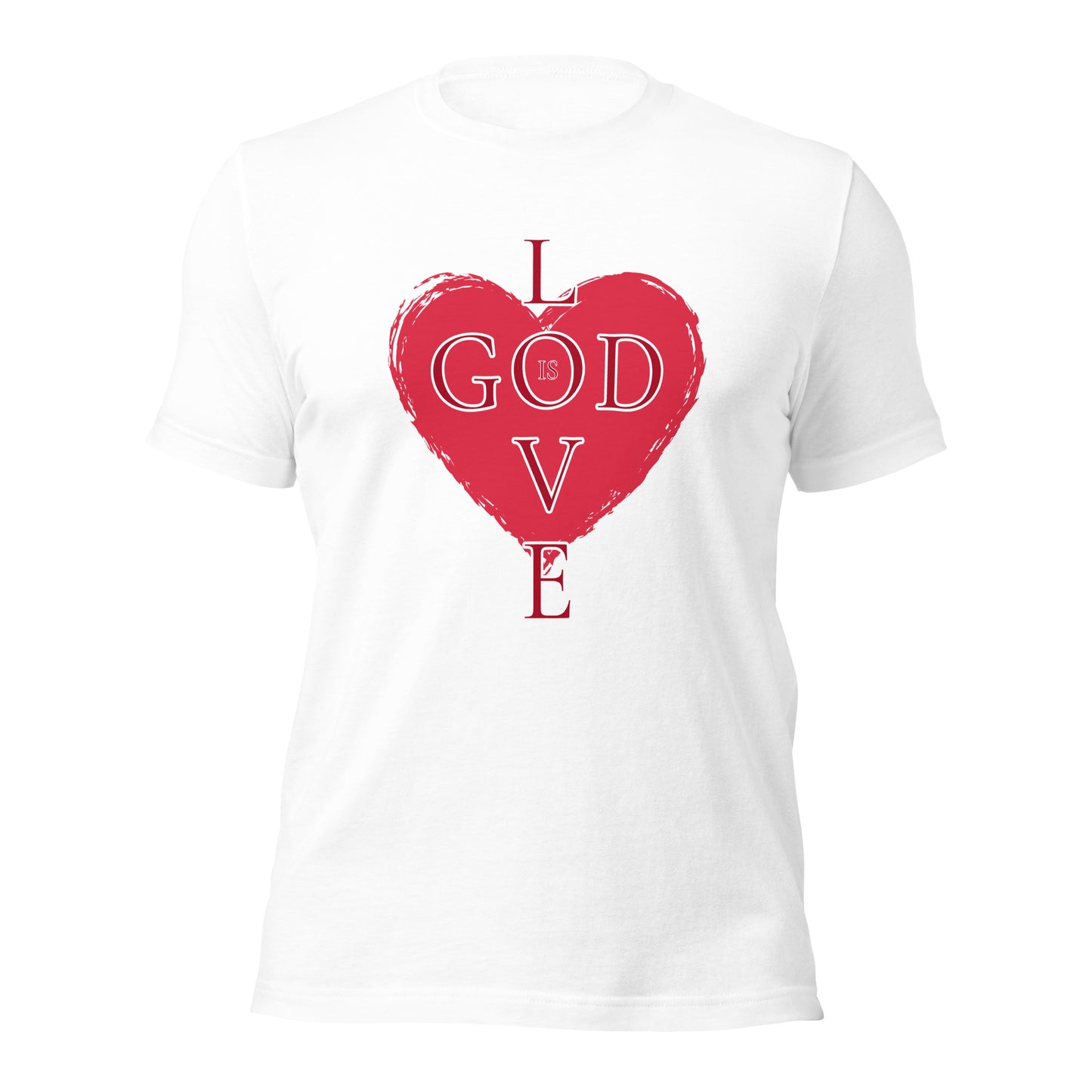 GOD is LOVE Heart Unisex T-shirt