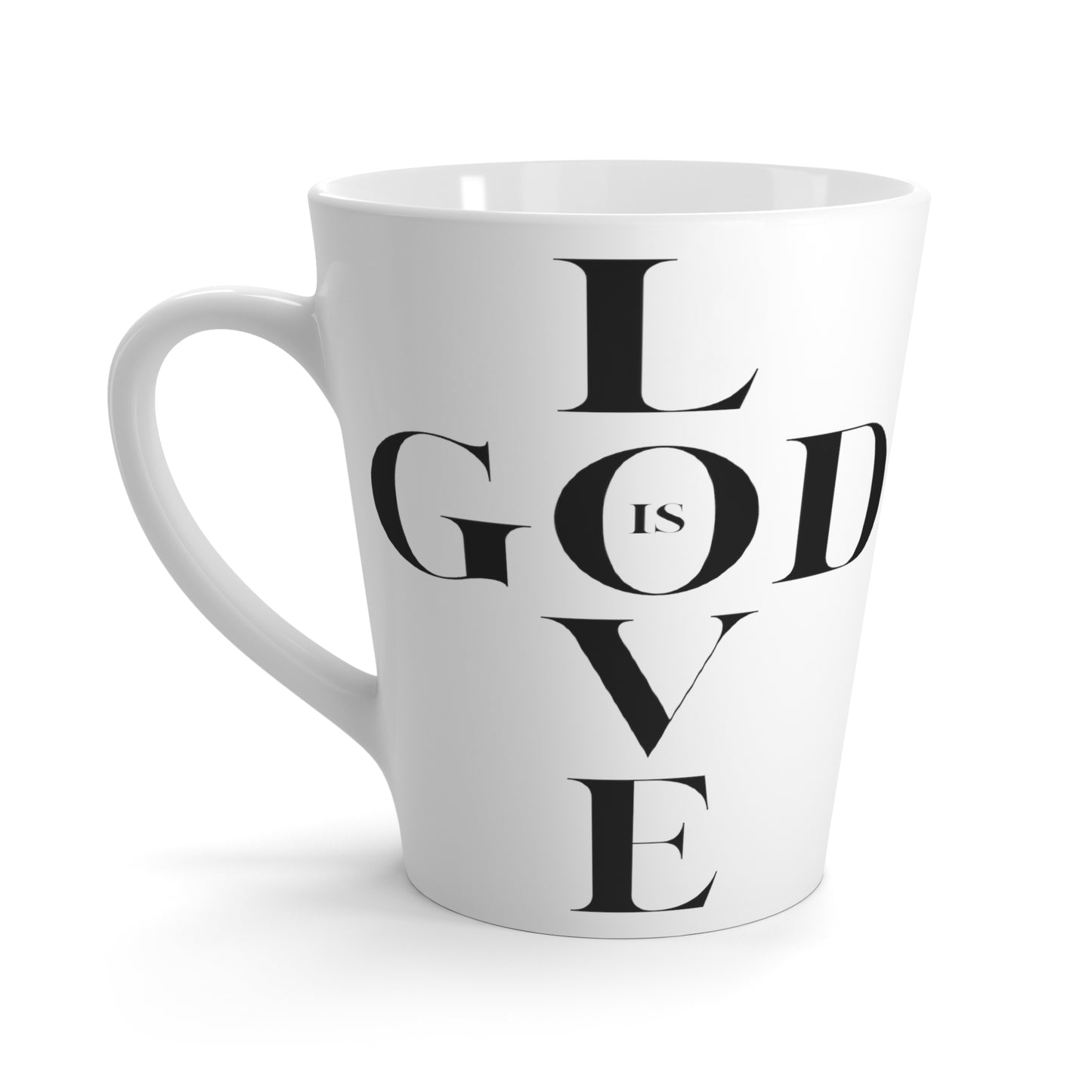 GOD is LOVE Cross Coffee Mug