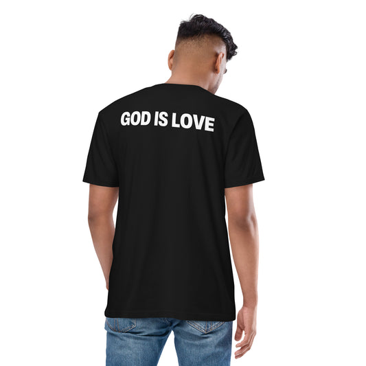 GOD IS LOVE Men's Premium Heavyweight T-shirt