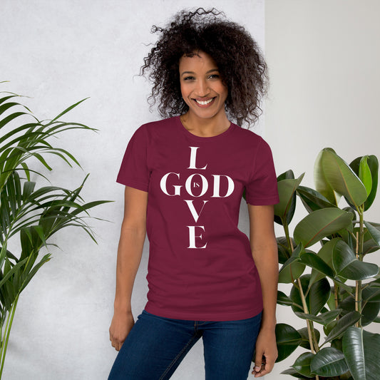 GOD is LOVE Cross Unisex T-shirt